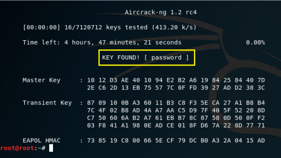 aircrack key