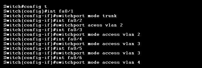 Assign VLAN