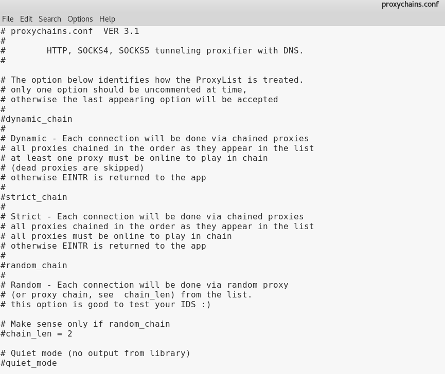 proxychains proxy file 1
